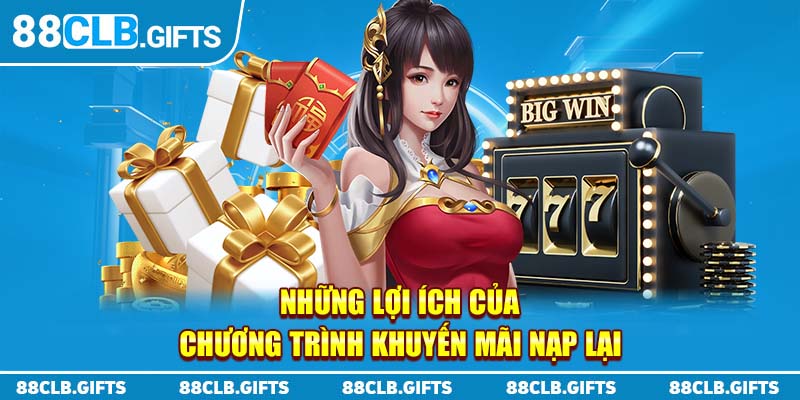 Những lợi ích của chương trình khuyến mãi nạp lại